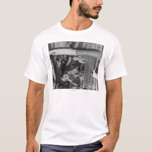 Camiseta Grande estátua de Buddha na fotografia de