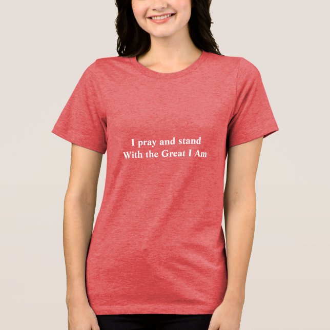 Camiseta Grande Eu Sou (Frente)