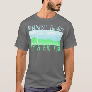 Camiseta Grande fã de energia renovável 1