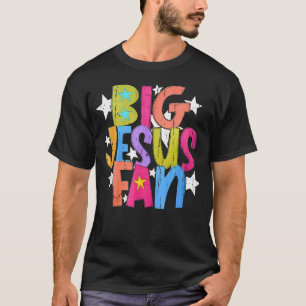 Camiseta Grande Fã de Jesus Religioso