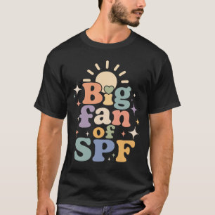 Camiseta Grande fã de Proteção Solar SPF Verão