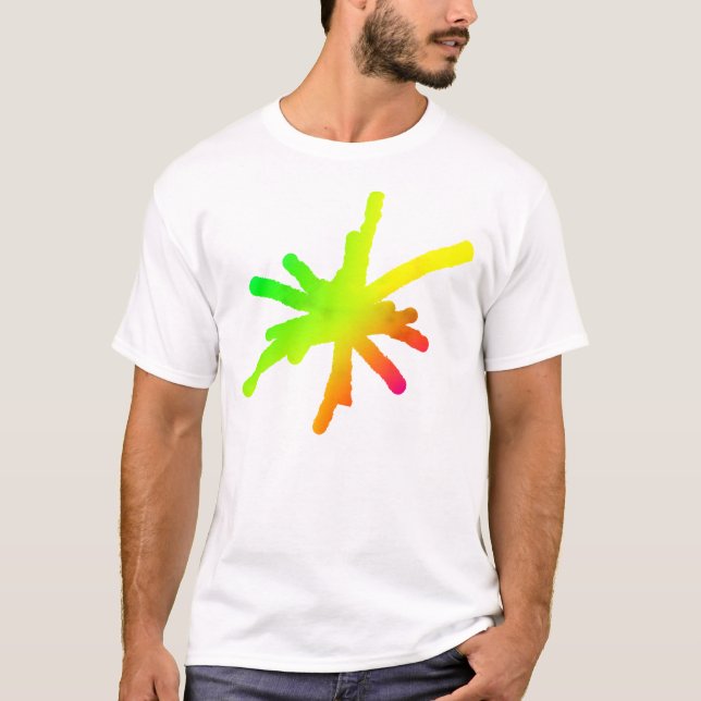 Camiseta Grande Faísca - Efeito Tye Dye (Frente)