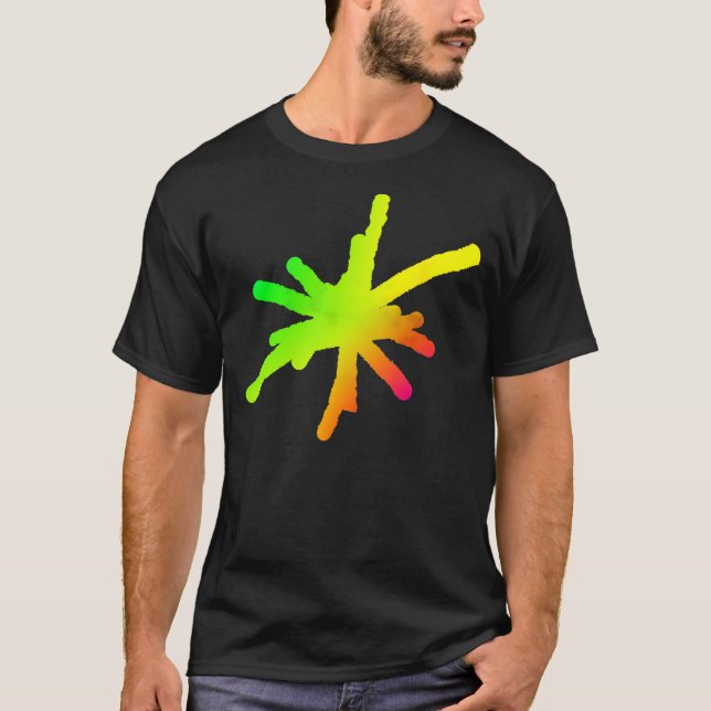 Camiseta Grande Faísca - Efeito Tye Dye (Frente)