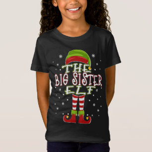 Camiseta Grande Família Elf Matching 2021 Natal