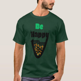 Camiseta Grande Felicidade em Movimento para amantes de cam