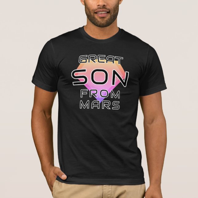 Camiseta Grande Filho de Marte (Frente)