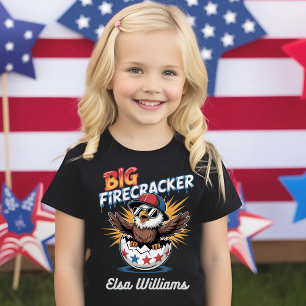 Camiseta Grande Firecracker 4 de julho Matando Família