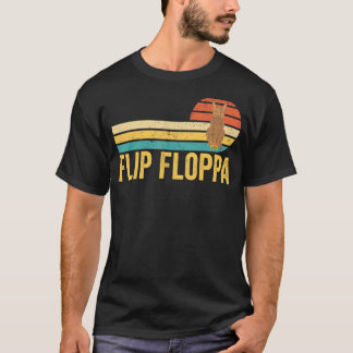 Camiseta Grande Floppa Caracal Cat Memória Retro Sacudir Fl