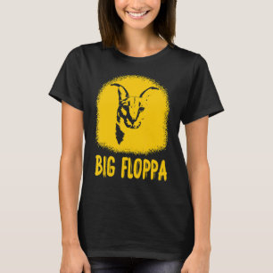 Camiseta Grande Floppa Cat Meme Cute Caracal aflição silhou