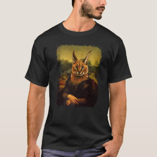 Camiseta Grande floppa meme Gato engraçado angustiado retrô