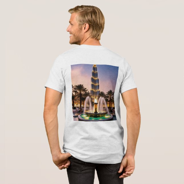 Camiseta Grande fontina Dubai (Voltar Cheio)