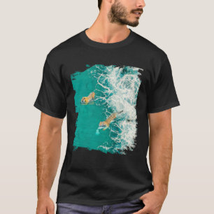 Camiseta Grande Gato Tigre Surf Na Praia