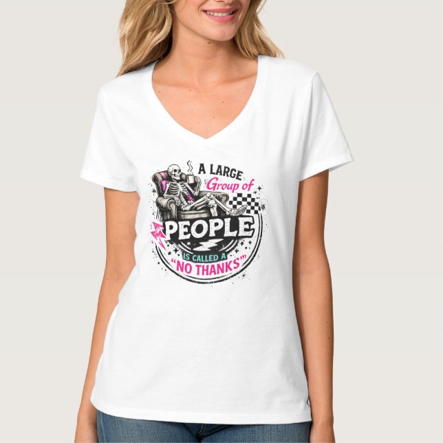 Camiseta Grande grupo de pessoas (Frente)