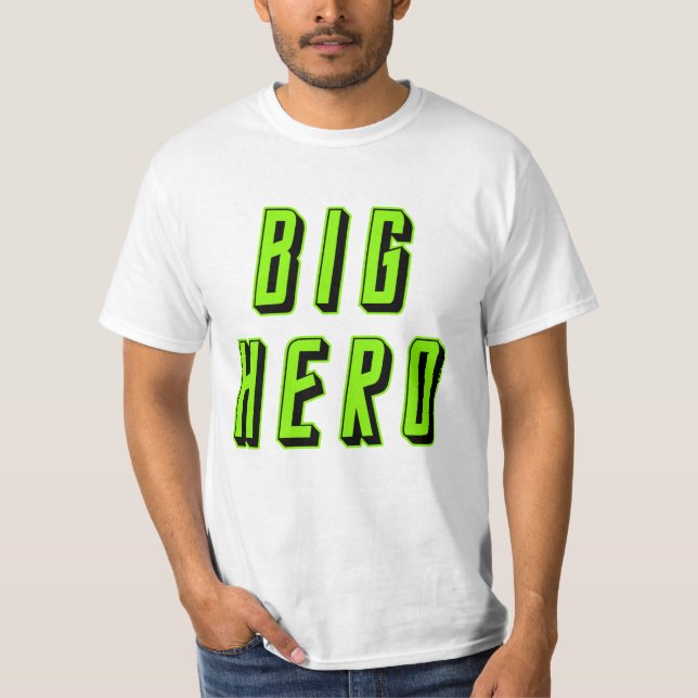 Camiseta Grande Herói Pequeno Herói (Frente)