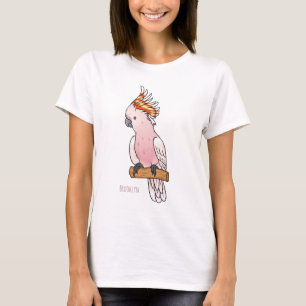 Camiseta Grande ilustração do desenho animado de aves da co