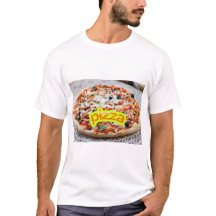 Grande Imagem de Pizza - Ilustração de Comida Deli