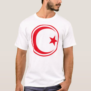 Camiseta Grande IMPRESSÃO da Força Aérea Tunisina