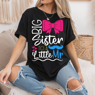 Camiseta Grande Irmã Bonita para um Pequeno Senhor para Nov