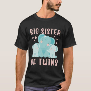 Camiseta Grande Irmã Dos Gêmeos, Irmã Gêmea Bonita