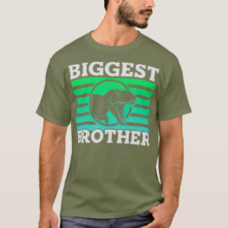 Camiseta Grande Irmão A Ser Dinossauro Gift Crianças Maiore
