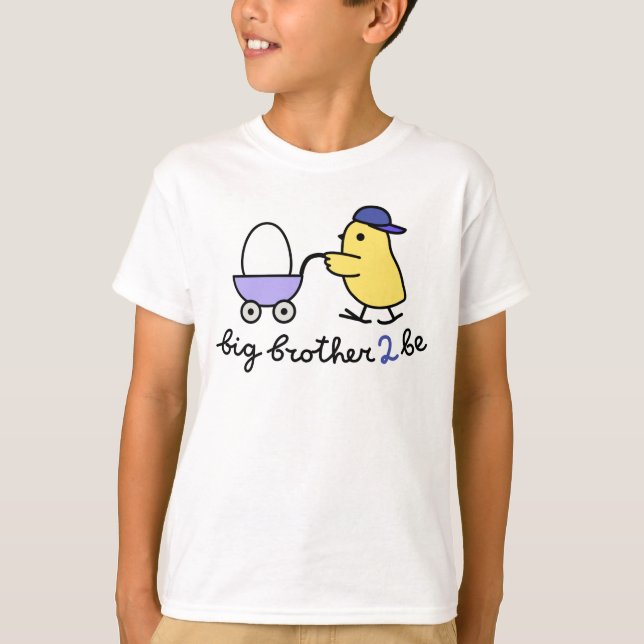 Camiseta Grande Irmão a ser - Pintinho (Frente)