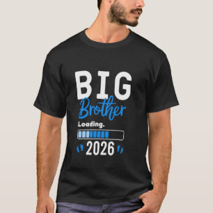 Camiseta Grande Irmão Carregando 2026 Promovido a Grande Ir