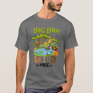 Camiseta Grande Irmão Do Anim De Floresta De Bairro De Um J