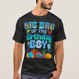 Camiseta Grande Irmão Do Aquário De Animais Marinhos Do Men