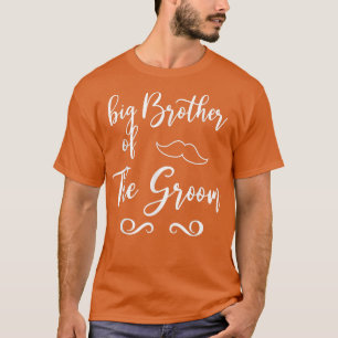 Camiseta Grande Irmão do Casamento de Noivas e do Groom