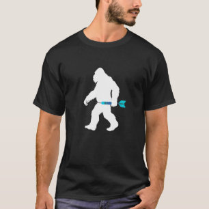 Camiseta Grande jogador de dardos Sasquatch lançador de dar