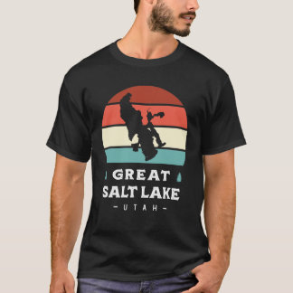 Camiseta Grande Lago Salgado Utah Parque Nacional Camping R