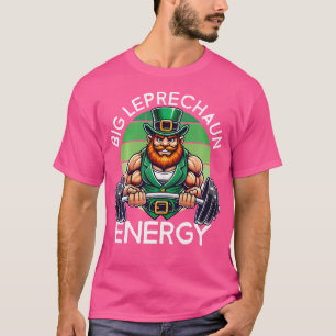 Camiseta Grande Leprechaun Energy Dia de São Patrício Weigh