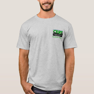 Camiseta Grande logotipo do CERT (cinzento)