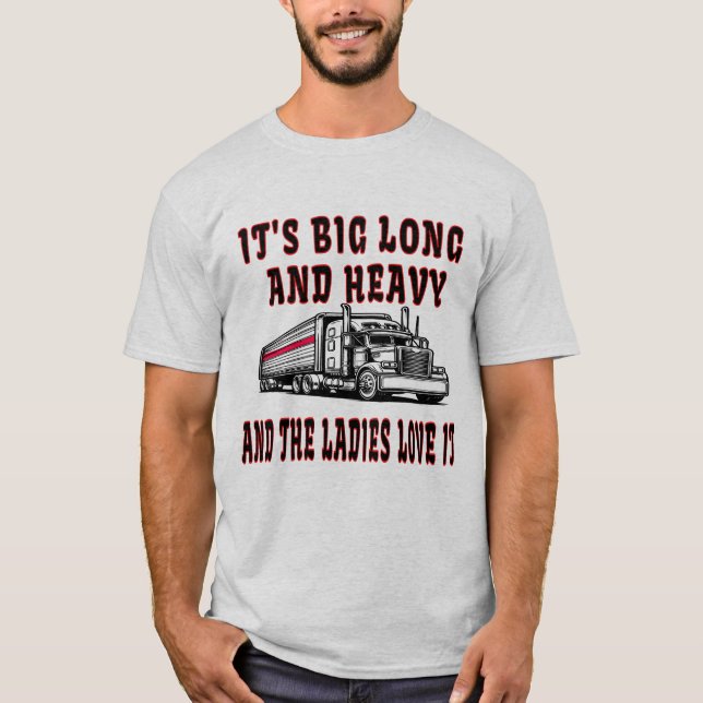 Camiseta Grande Longo e Pesado (Frente)