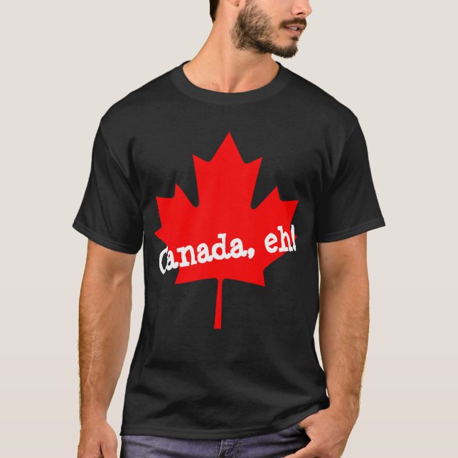 Camiseta Grande Maçal Vermelho Folha do Canadá! (Frente)