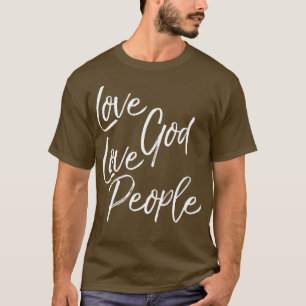 Camiseta Grande Mandamento Cristão Presente Ama Deus
