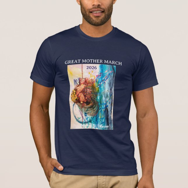 Camiseta Grande Marcha da Mãe Rebirth (Frente)