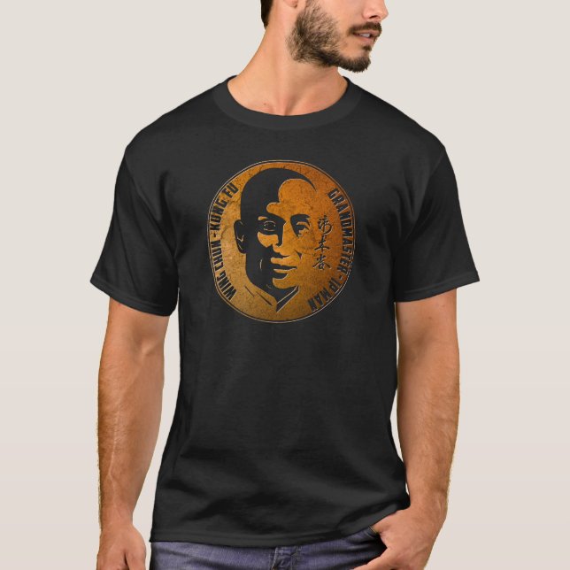 Camiseta Grande Mestre Ip Man - Wing Chun Kung Fu (Frente)