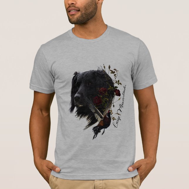 Camiseta Grande Munsterlander com faisão (Frente)