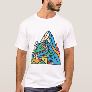 CAMISETA GRANDE MURALHA DA CHINA