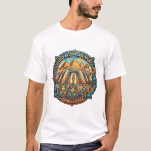 CAMISETA GRANDE MUSEU EGÍPCIO CAIRO EGITO