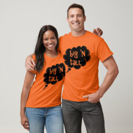 Camiseta grande 'n alta por dalDesign (L-4xl)