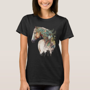 Camiseta Grande Natureza Orgânica Corante Boho Boho Deco