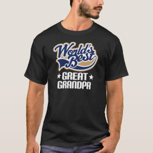 Camiseta Grande obscuridade dos mundos do vovô melhor