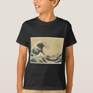 Camiseta Grande onda de Hokusai fora de Kanagawa