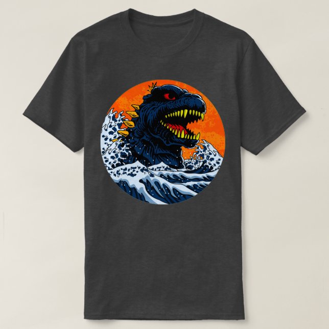 Camiseta Grande Onda Monstro (Frente do Design)