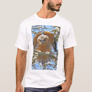 Camiseta Grande Owlet Horned