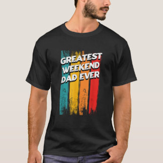 Camiseta Grande Pai De Fim De Semana De Todos Os Pais Padre