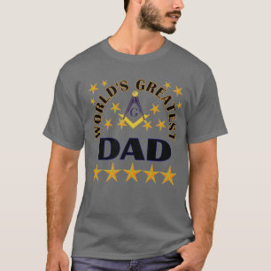 Camiseta Grande Pai do Mundo de Freemason