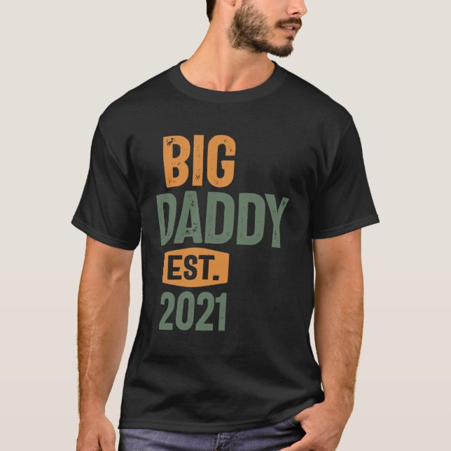 Camiseta Grande Pai Est 2021 | Padre Vovô Presente (Frente)